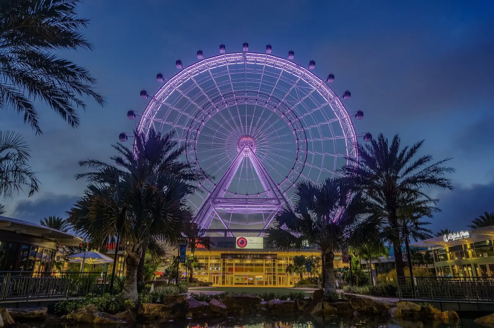 The observation wheel at ICON Park, International Drive